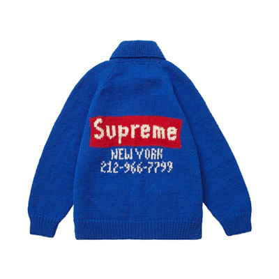 Supreme BOGO Cowichan Sweater Royal