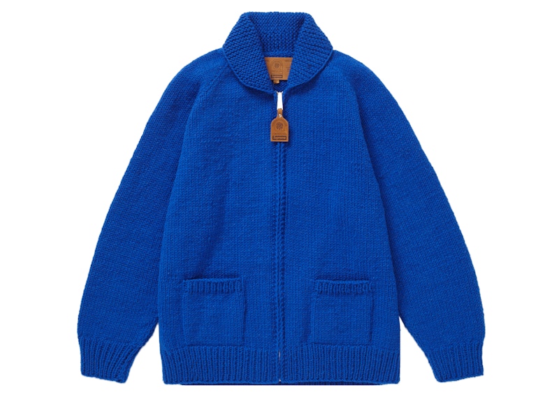 Supreme BOGO Cowichan Sweater Royal 圖 2