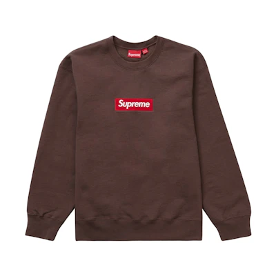 Supreme BOGO Crewneck (FW22) Brown