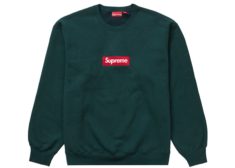 Buy Supreme Pinstripe Crewneck Navy - Novelship