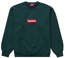 Supreme Box Logo Crewneck (FW22) Dark Pine Supreme Box Logo Crewneck (FW22) Dark Pine