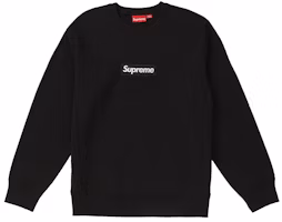 Supreme Box Logo Crewneck Sweatshirt Black Supreme Box Logo Crewneck Sweatshirt Black