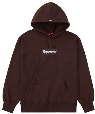 Supreme Box Logo Hooded Sweatshirt (FW21) Dark Brown Buy Supreme Box Logo Hooded Sweatshirt (FW21) Dark Brown