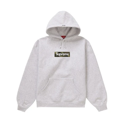 Supreme BOGO Hooded Sweatshirt (FW23) Ash Grey