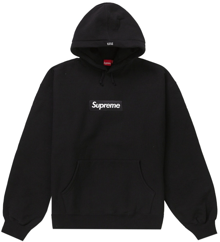 パーカーSupreme Box Logo Hooded Sweatshirt Black