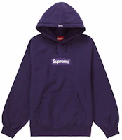 Supreme Box Logo Hooded Sweatshirt (FW23) Dark Purple Supreme Box Logo Hooded Sweatshirt (FW23) Dark Purple