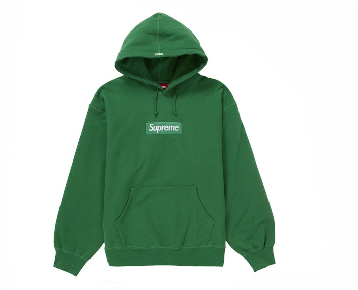 supreme-box-logo-hooded-sweatshirt-fw-24-green