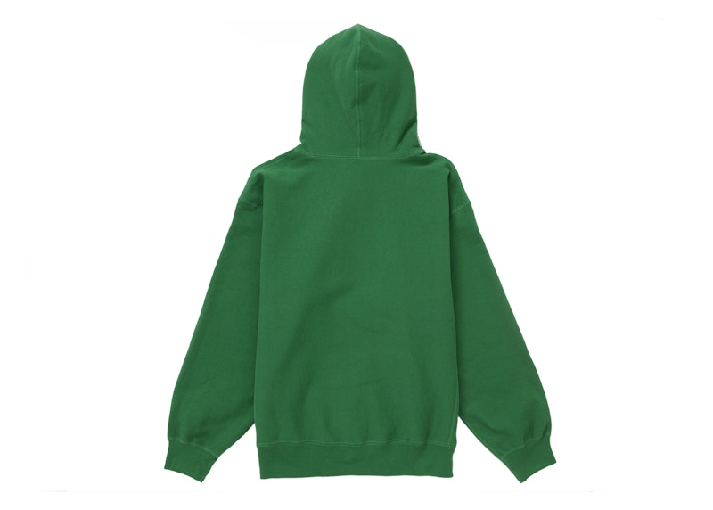 Order Supreme Box Logo Hoodie FW24 Hijau