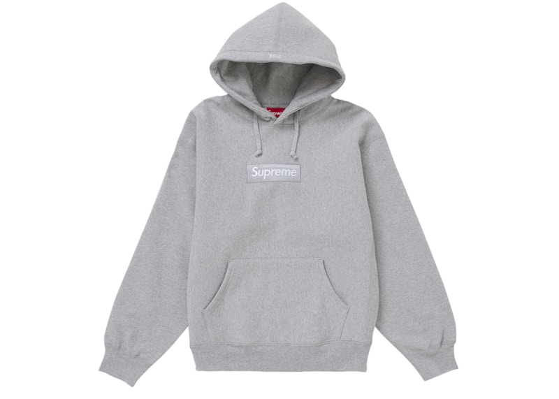 Supreme BOGO Hooded Sweatshirt (FW24) Heather Grey