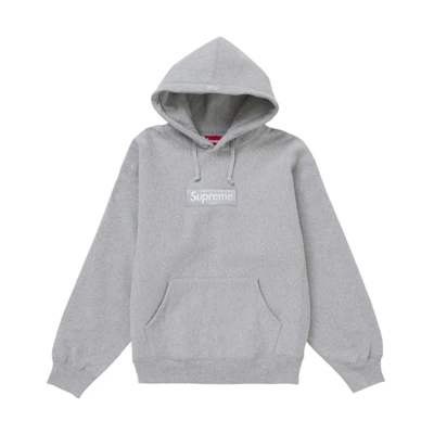Supreme BOGO Hooded Sweatshirt (FW24) Heather Grey