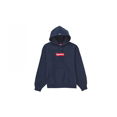 Supreme BOGO Hooded Sweatshirt (FW24) Navy