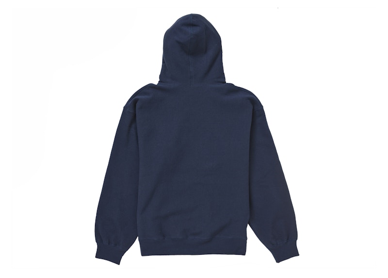 Order Sudadera con Capucha Supreme Box Logo (FW24) Azul Marino