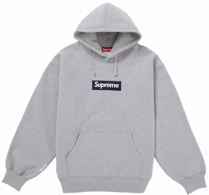 Supreme盒标连帽卫衣 (FW25) 雾灰色 Buy Supreme盒标连帽卫衣 (FW25) 雾灰色