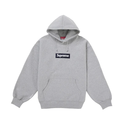 Supreme BOGO Hooded Sweatshirt (FW25) Heather Grey