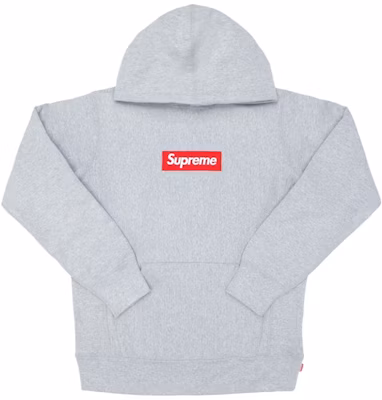 Supreme Box Logo Hoodie Heather Grey Buy Supreme Box Logo Hoodie Heather Grey