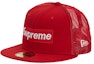 Buy 슈프림 메쉬 박스로고 레드 뉴에라 (Supreme Mesh Box Logo Red New Era)