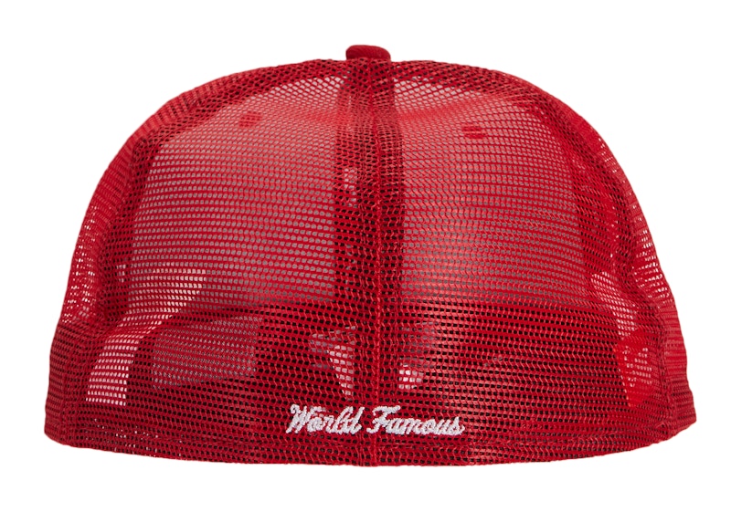 Order 슈프림 메쉬 박스로고 레드 뉴에라 (Supreme Mesh Box Logo Red New Era) 
