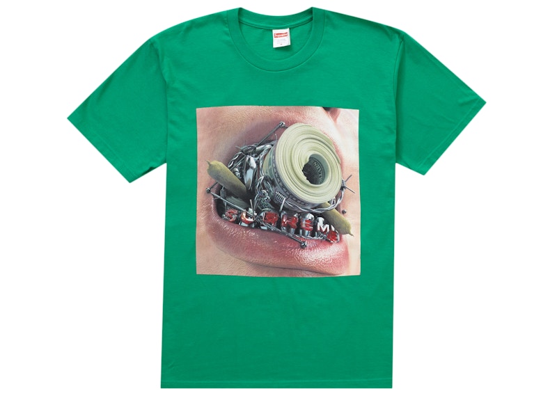Supreme Braces Tee Green