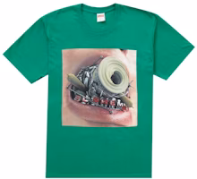 Supreme Braces Tee Green Supreme Braces Tee Green