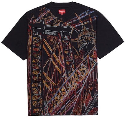 Supreme Bridge Top Hitam Bordir Lengan Pendek Buy Supreme Bridge Top Hitam Bordir Lengan Pendek