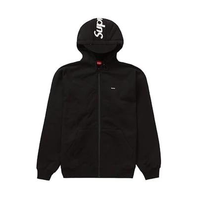 Supreme Brim Zip Up Hooded Sweatshirt Black