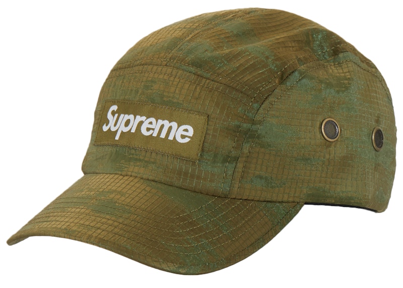 Buy Supreme Topi Corak Camo Patah 'Olive'
