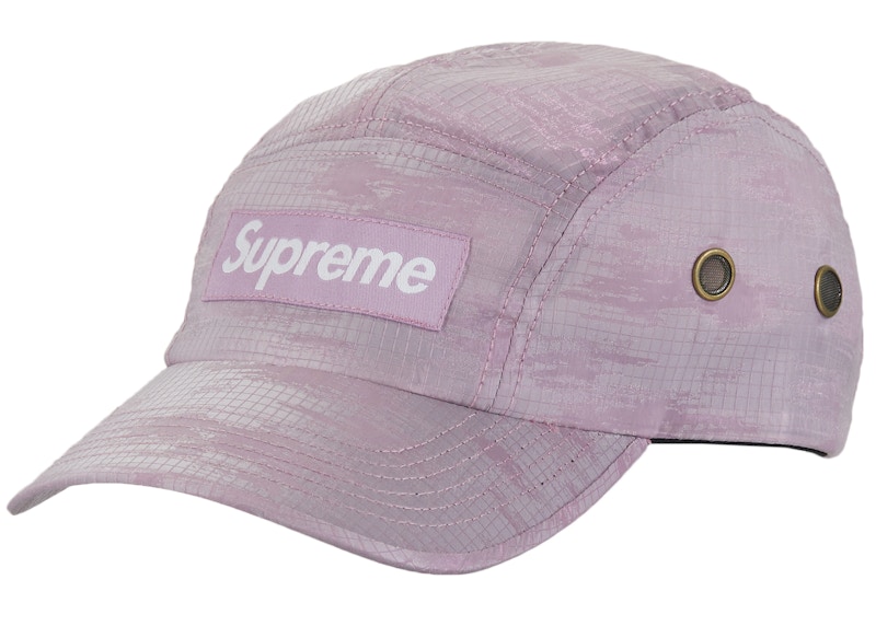 Supreme Broken Camo Camp Cap 'Purple'