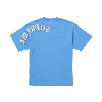 Supreme Brushed Arc S/S Top Light Royal