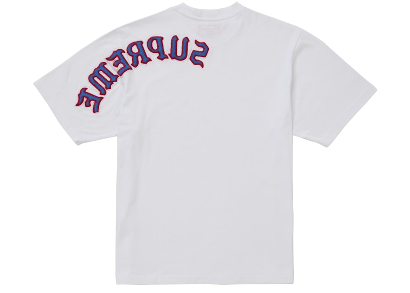 Supreme Brushed Arc S/S Top White