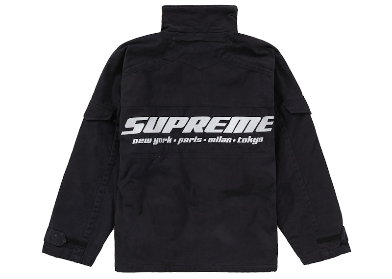 Buy Supreme Vanson Leathers S/S Racing Jacket Black - Novelship