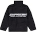 Buy Supreme Brushed Twill Zip Jacket Black