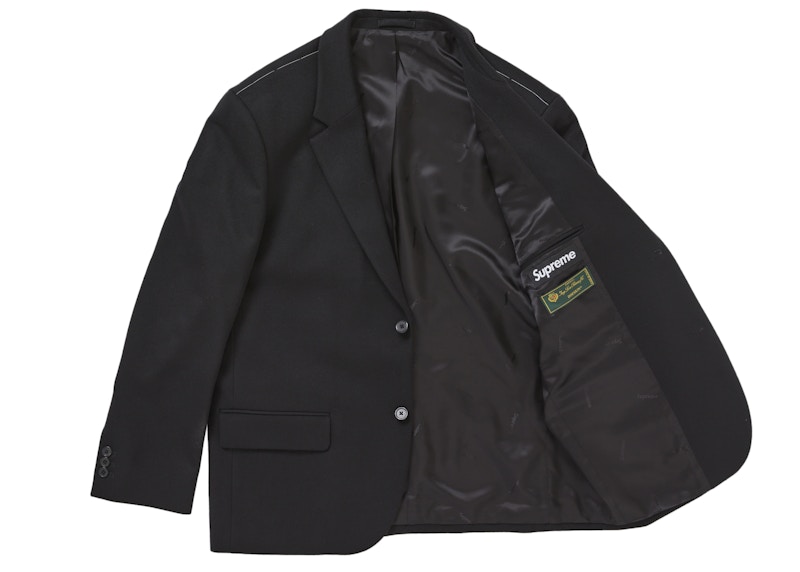 Supreme Brushed Wool Suit Black 圖 3