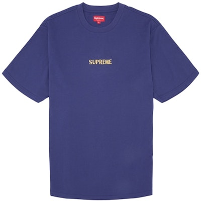 Supreme Bullion Logo Baju Lengan Pendek Navy Basuh Buy Supreme Bullion Logo Baju Lengan Pendek Navy Basuh