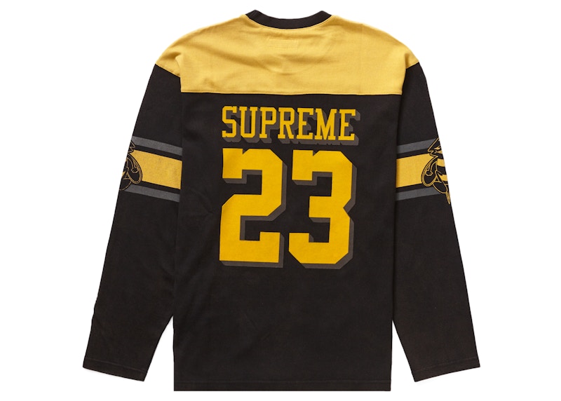 Supreme Bumblebee L/S Football Top Black