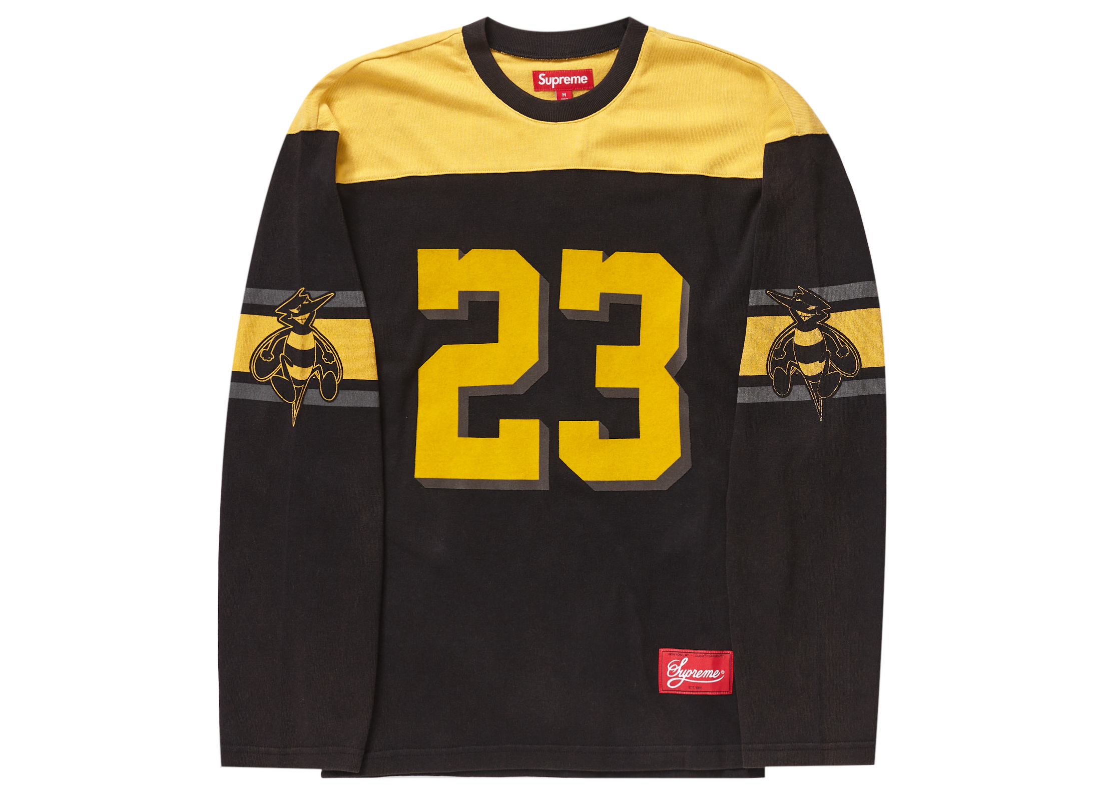 シャツ Bumblebee L/S Football Top Supreme Bumblebee L S Football