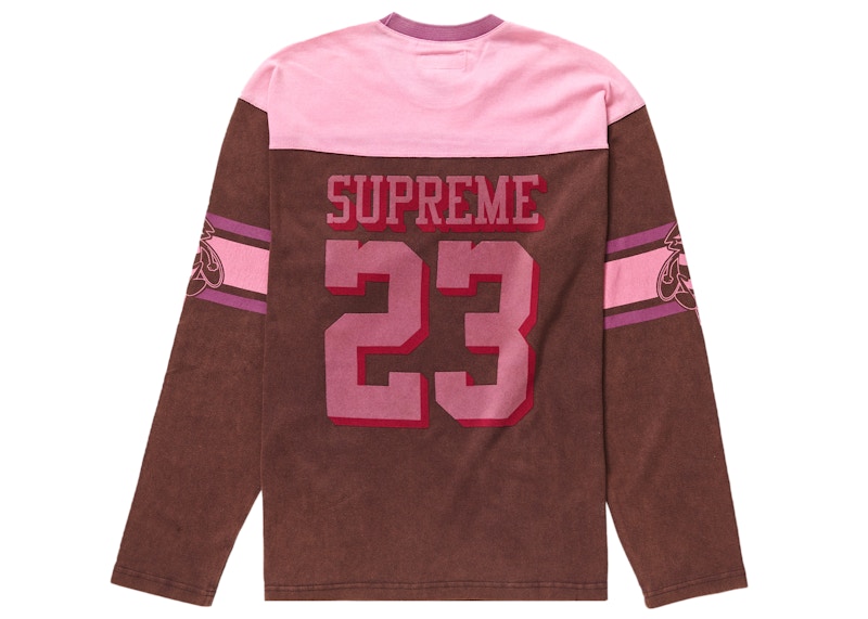 Buy Supreme Faux Croc Football Jersey Brown - Novelship