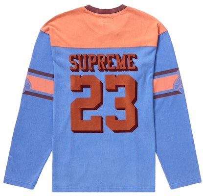 Supreme 大黃蜂長袖足球上衣 淺皇家藍 Buy Supreme 大黃蜂長袖足球上衣 淺皇家藍