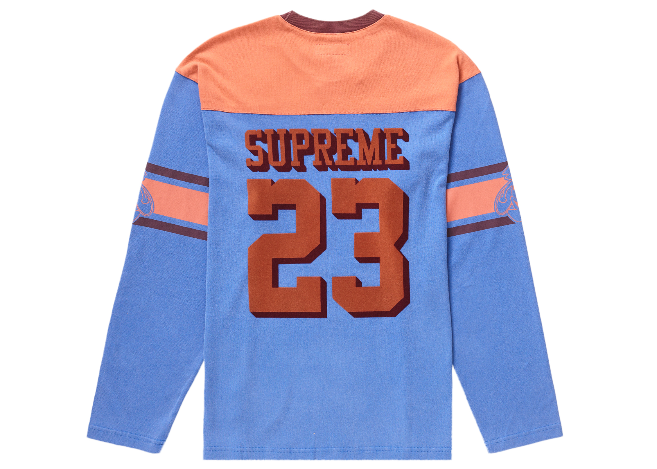 Supreme Bumblebee L/S Football Top Light Royalを購入 - Novelship