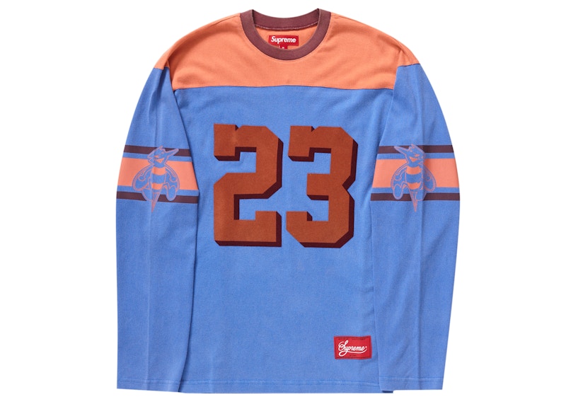 Order Supreme 大黃蜂長袖足球上衣 淺皇家藍