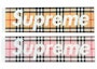 Buy Supreme Burberry Stiker Set Logo Kotak
