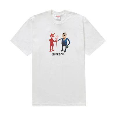 Supreme Business Tee White