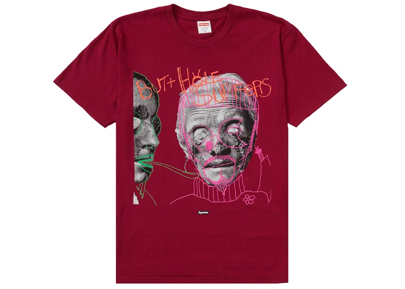 Buy Supreme/Butthole Surfers Psychic Camiseta Magenta Oscuro