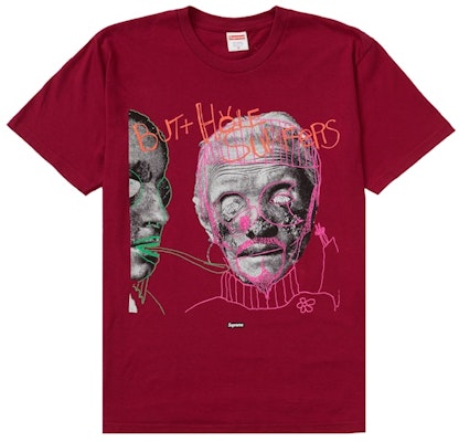 Supreme/Butthole Surfers Psychic Camiseta Magenta Oscuro Buy Supreme/Butthole Surfers Psychic Camiseta Magenta Oscuro