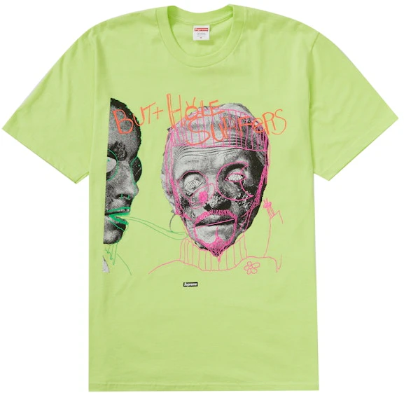 supreme-butthole-surfers-psychic-tee-neon-green