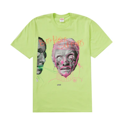 Supreme/Butthole Surfers Psychic Tee Neon Green