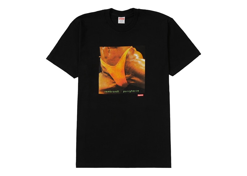 Buy Supreme/Butthole Surfers Rembrandt Pussyhorse Baju Hitam