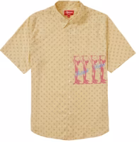 Supreme/Butthole Surfers S/S Shirt Light Yellow Supreme/Butthole Surfers S/S Shirt Light Yellow