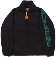 Supreme Camacho Cowichan Sweater Black Supreme Camacho Cowichan Sweater Black