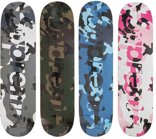 supreme-camo-logo-skateboard-snow-camo-woodland-camo-blue-camo-pink-camo-set