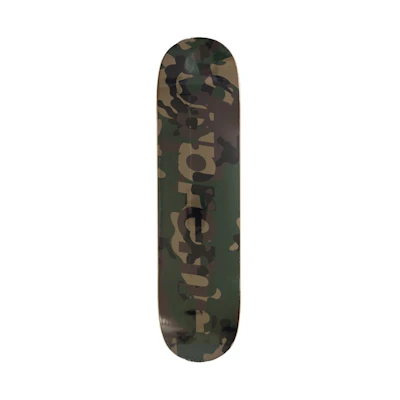 Supreme Camo Logo Deck Woodland Camo
